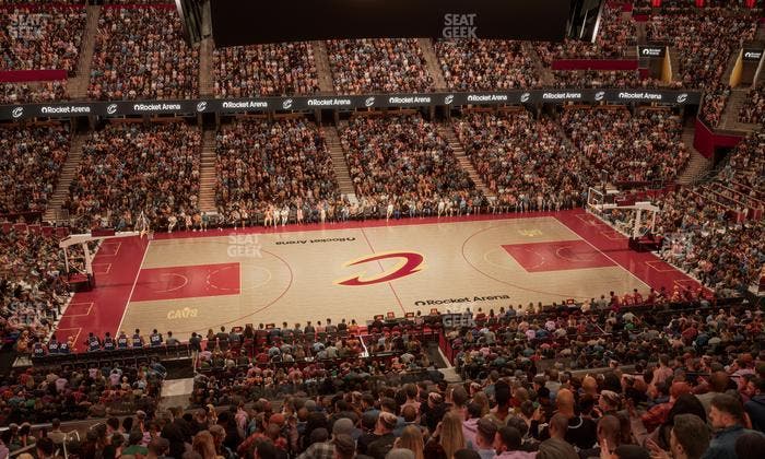 Rocket Arena - Section Club Suite 9 Seat View