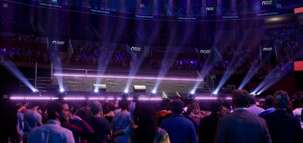 Rocket Arena - Section Floor 1 Seat View