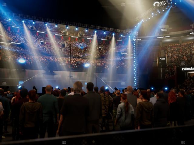 Rocket Arena - Section Floor 1 Seat View