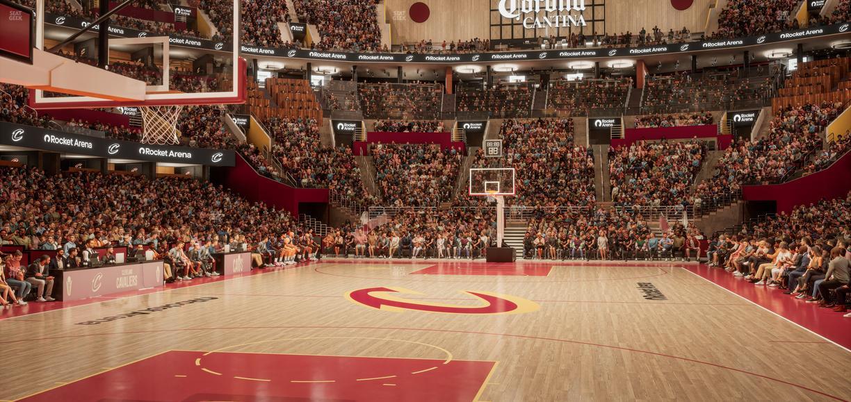 Rocket Arena - Section Floor 1 Seat View