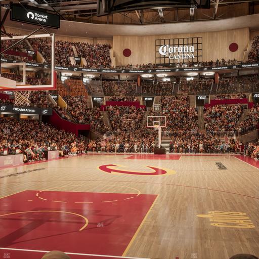 Rocket Arena - Section Floor 1 Seat View