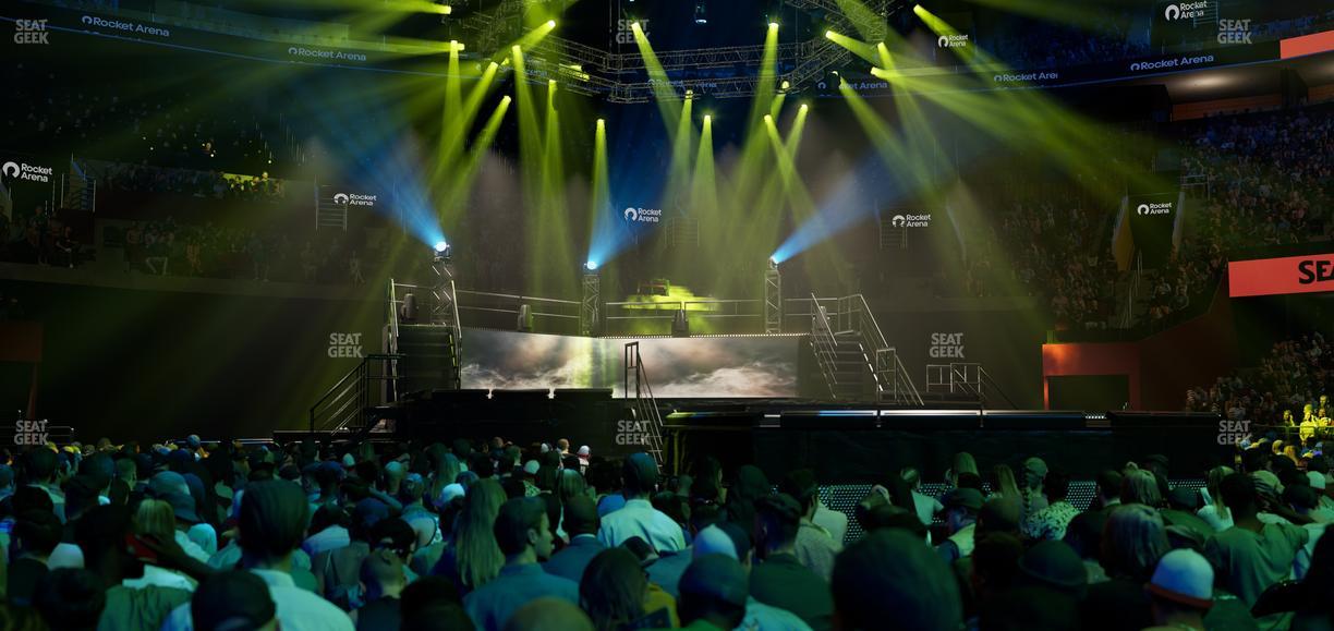 Rocket Arena - Section Floor 1 Seat View