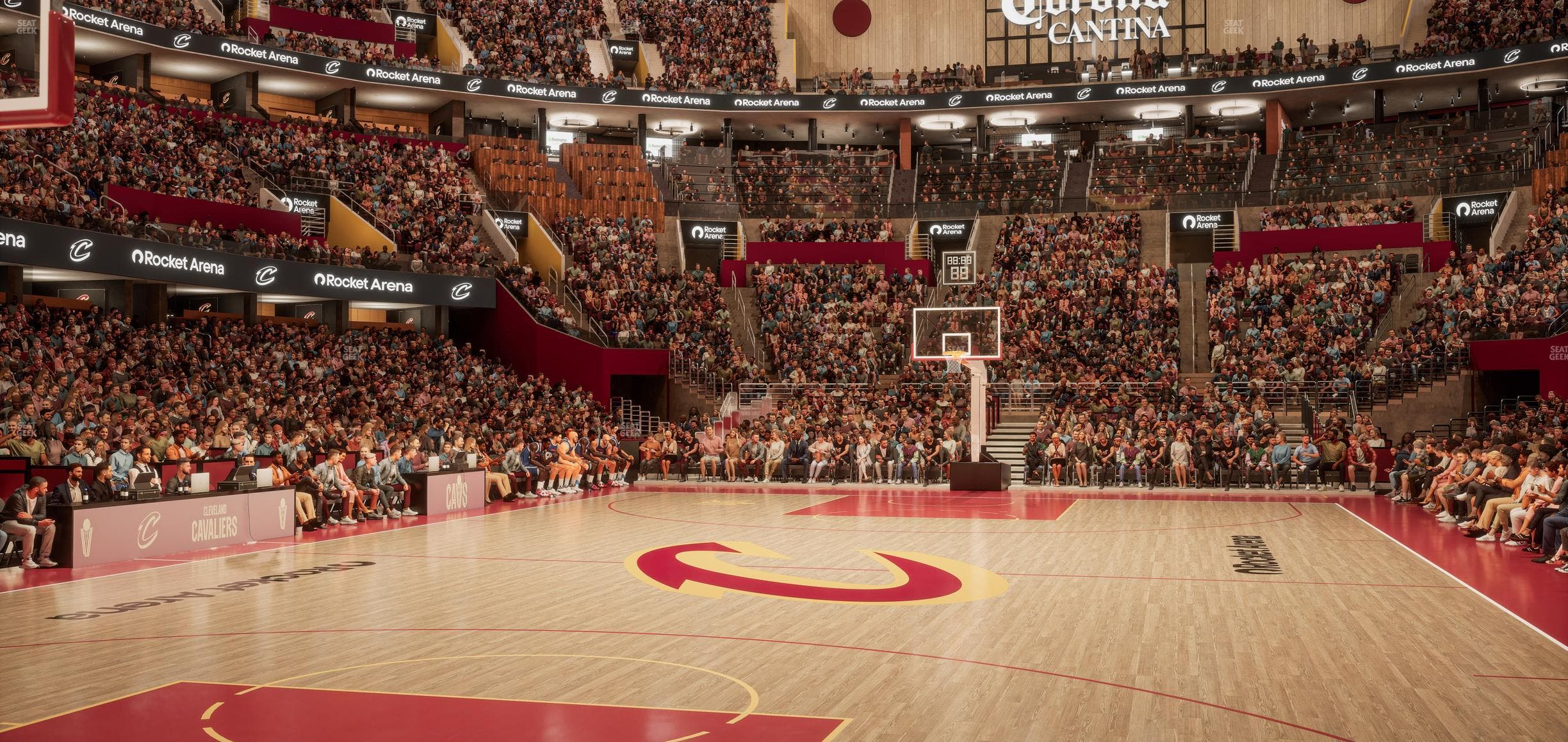 Rocket Arena - Section Floor 1 Seat View