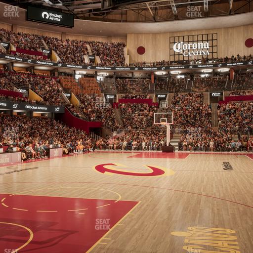 Rocket Arena - Section Floor 1 Seat View