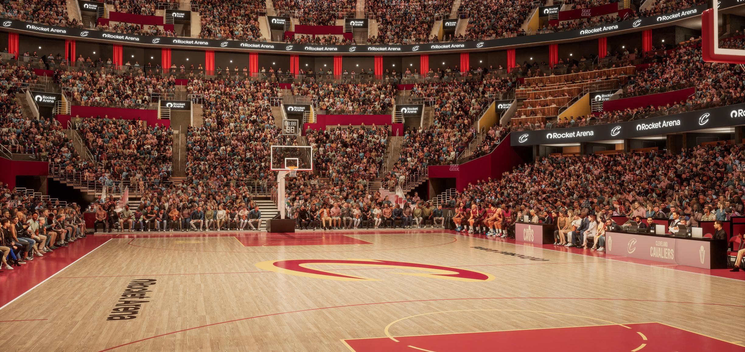 Rocket Arena - Section Floor 14 Seat View