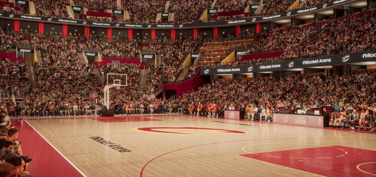 Rocket Arena - Section Floor 18 Seat View