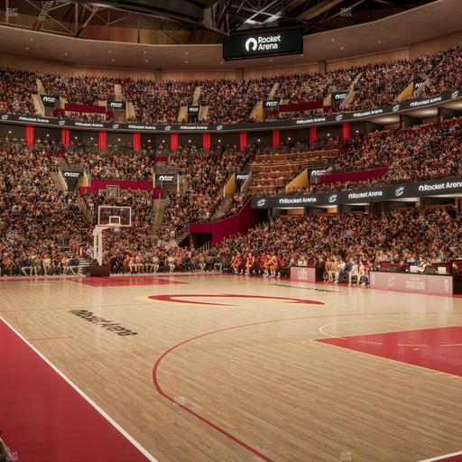Rocket Arena - Section Floor 18 Seat View