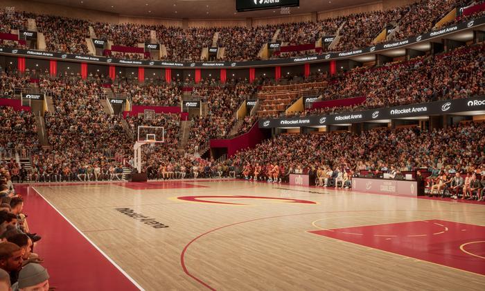 Rocket Arena - Section Floor 18 Seat View