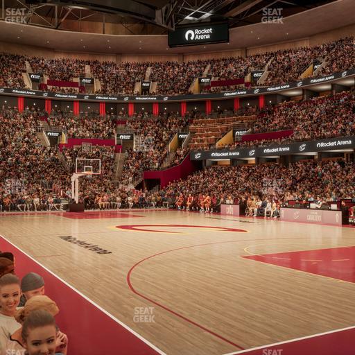 Rocket Arena - Section Floor 18 Seat View