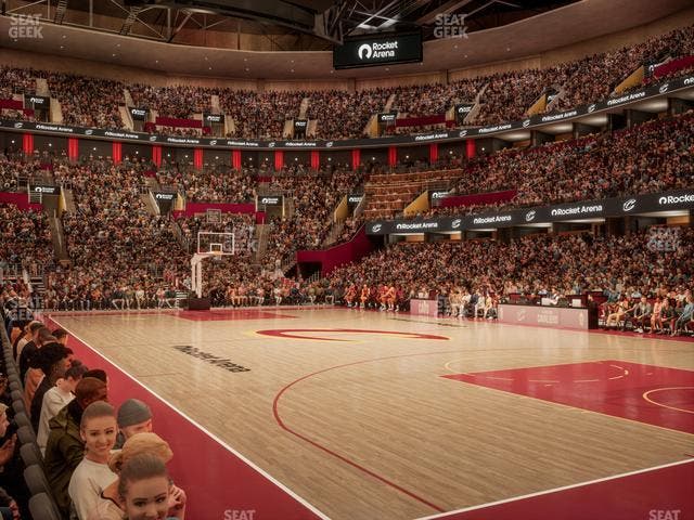 Rocket Arena - Section Floor 18 Seat View