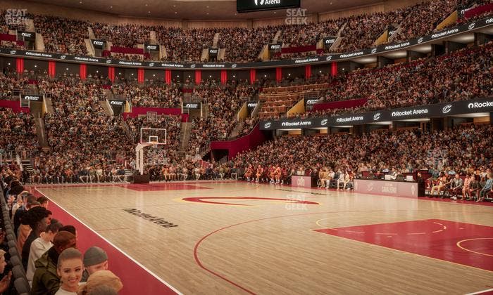 Rocket Arena - Section Floor 18 Seat View