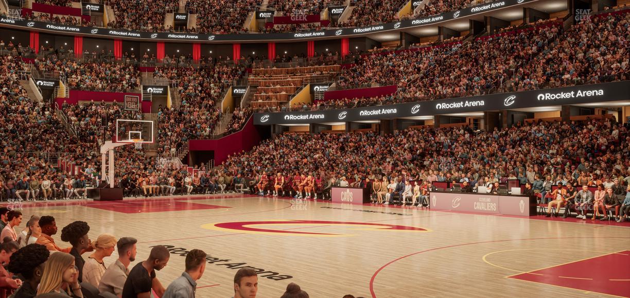 Rocket Arena - Section Floor 19 Seat View