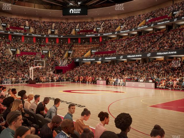 Rocket Arena - Section Floor 19 Seat View Rocket Arena - Section Floor 19 Seat View