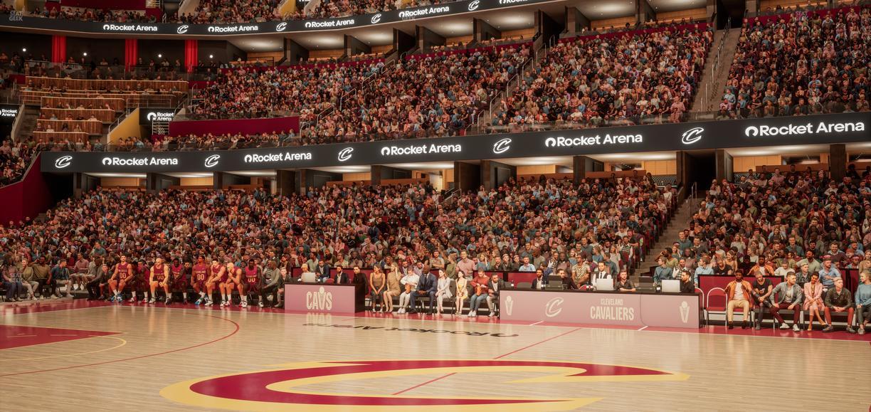 Rocket Arena - Section Floor 20 Seat View