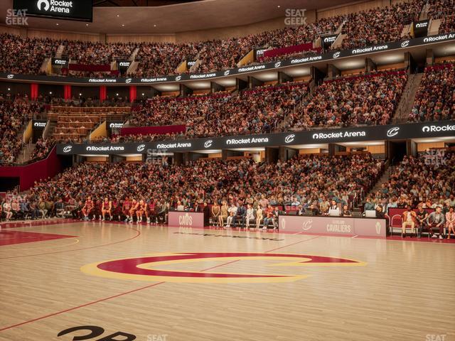 Rocket Arena - Section Floor 20 Seat View Rocket Arena - Section Floor 20 Seat View