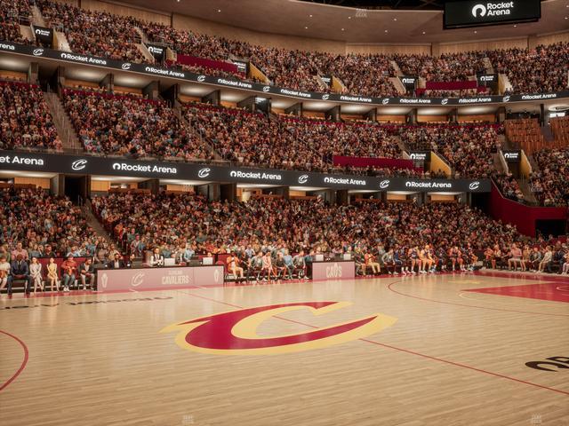 Rocket Arena - Section Floor 21 Seat View