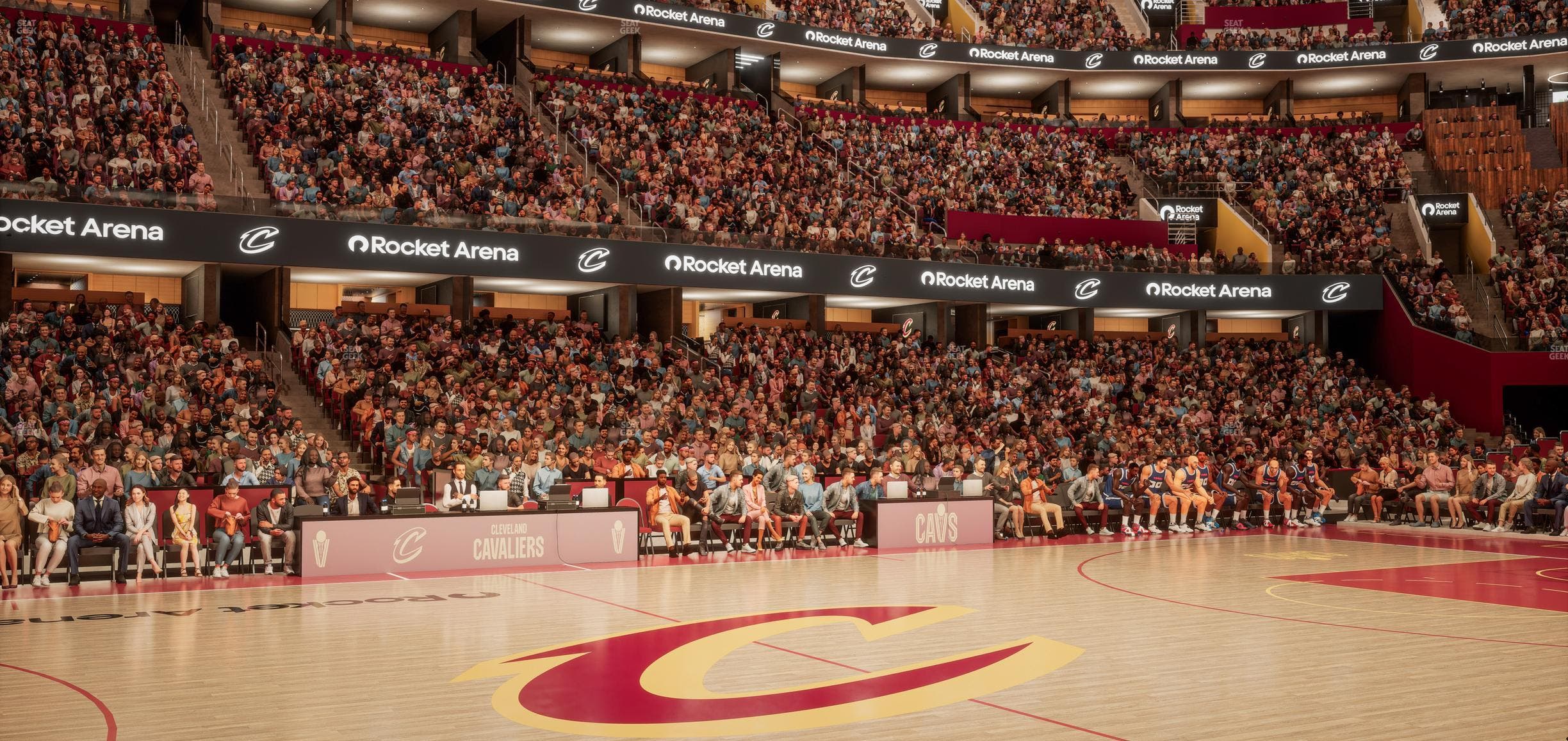 Rocket Arena - Section Floor 21 Seat View