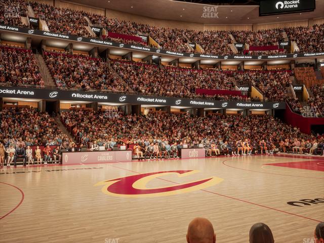 Rocket Arena - Section Floor 21 Seat View Rocket Arena - Section Floor 21 Seat View