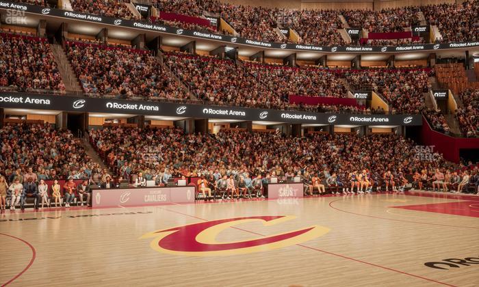 Rocket Arena - Section Floor 21 Seat View