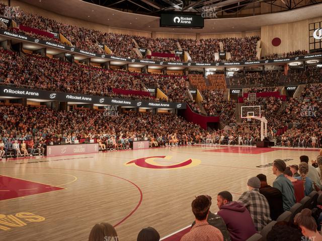 Rocket Arena - Section Floor 22 Seat View Rocket Arena - Section Floor 22 Seat View