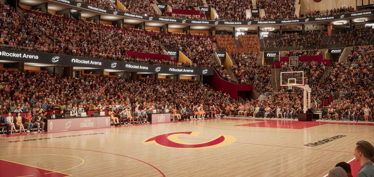 Rocket Arena - Section Floor 22 Seat View