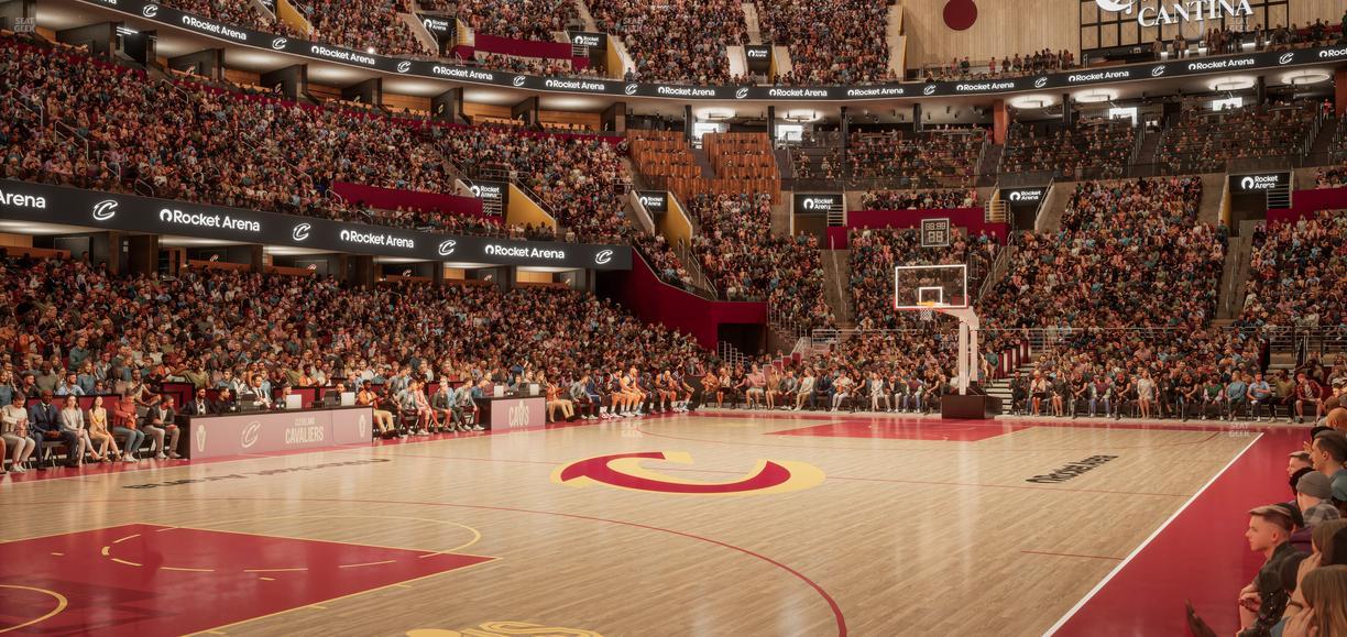 Rocket Arena - Section Floor 23 Seat View