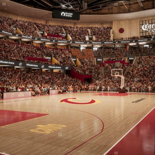 Rocket Arena - Section Floor 23 Seat View