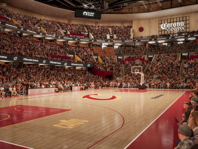 Rocket Arena - Section Floor 23 Seat View