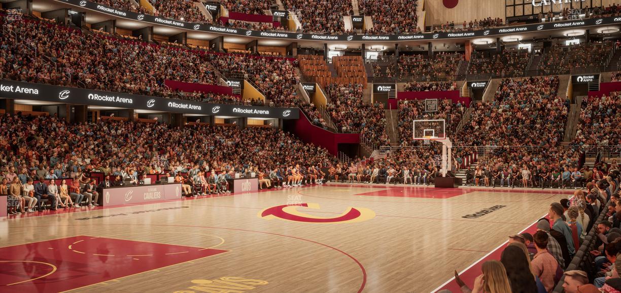 Rocket Arena - Section Floor 23 Seat View