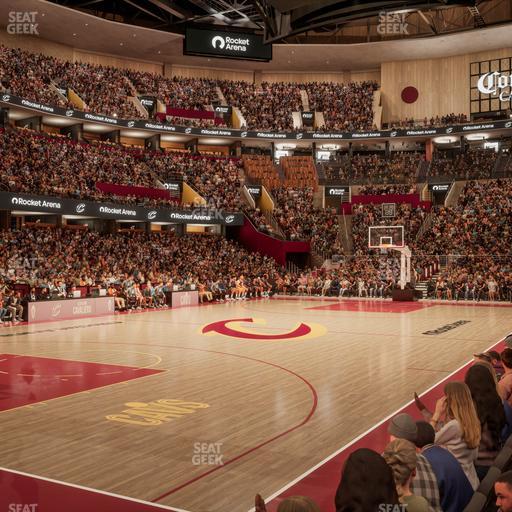 Rocket Arena - Section Floor 23 Seat View