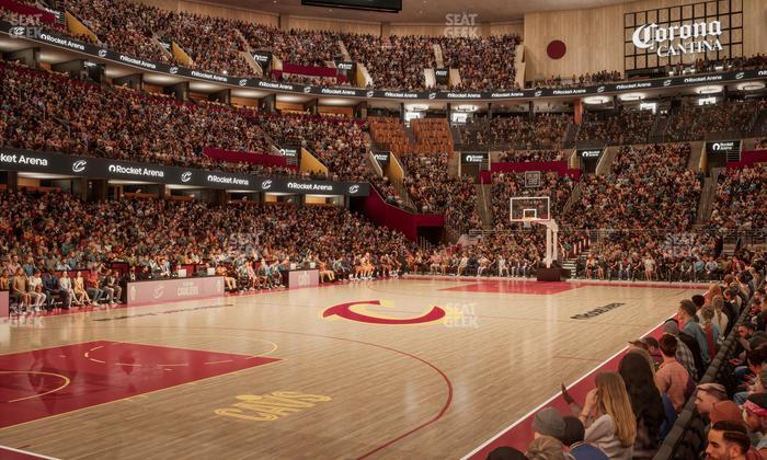 Rocket Arena - Section Floor 23 Seat View