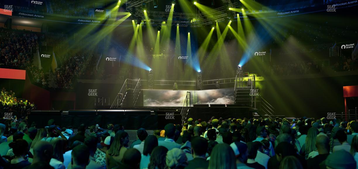 Rocket Arena - Section Floor 3 Seat View