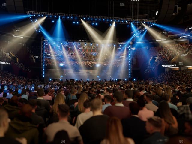 Rocket Arena - Section Floor 4 Seat View