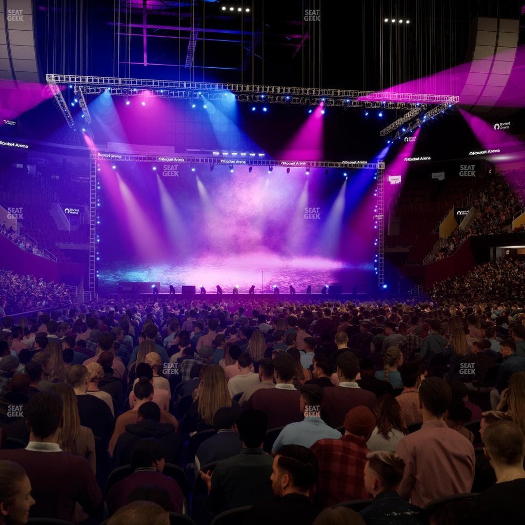 Rocket Arena - Section Floor 4 Seat View