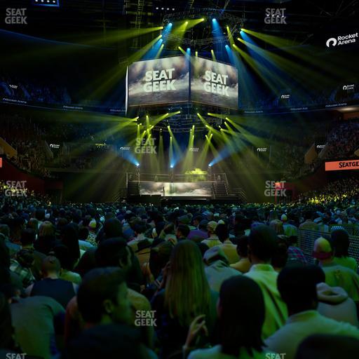 Rocket Arena - Section Floor 4 Seat View