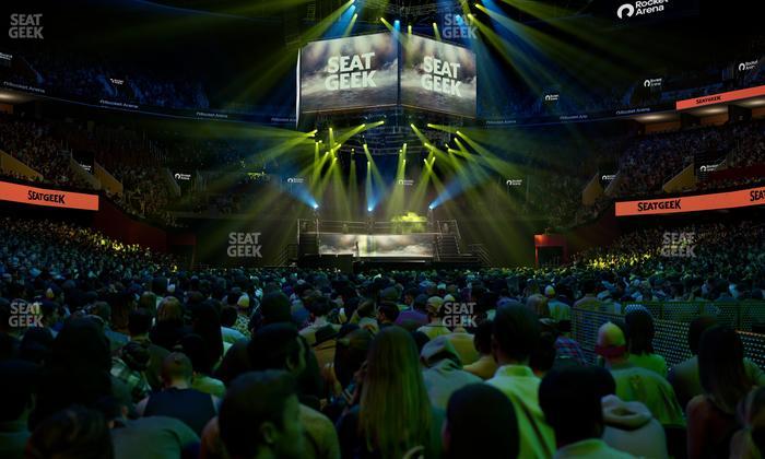Rocket Arena - Section Floor 4 Seat View