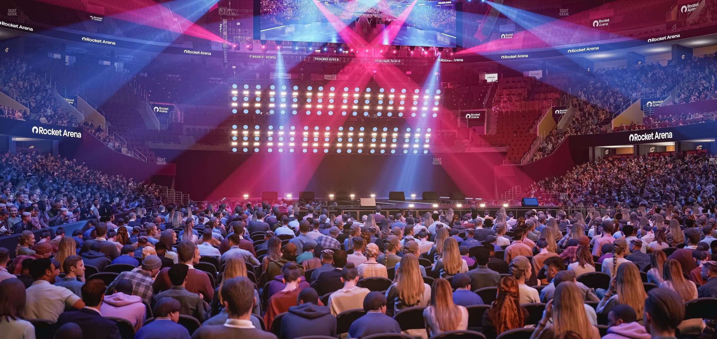 Rocket Arena - Section Floor 4 Seat View