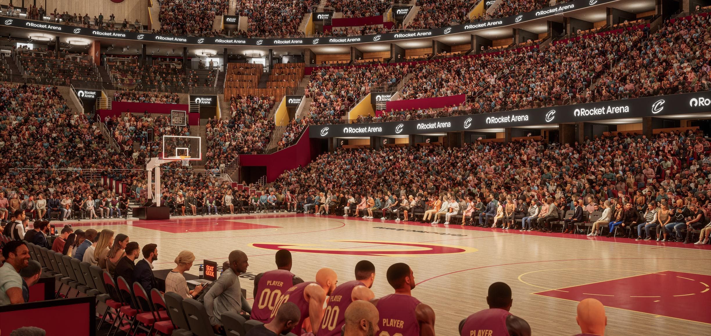 Rocket Arena - Section Floor 6 Seat View