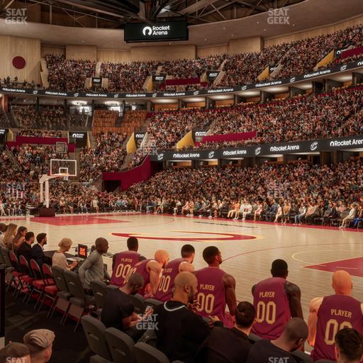 Rocket Arena - Section Floor 6 Seat View