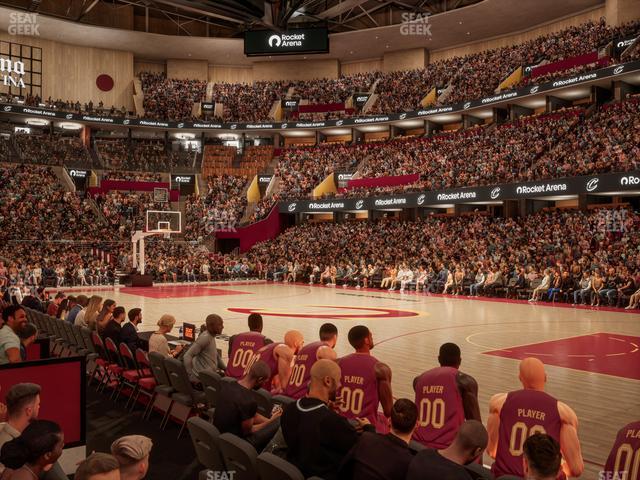 Rocket Arena - Section Floor 6 Seat View Rocket Arena - Section Floor 6 Seat View
