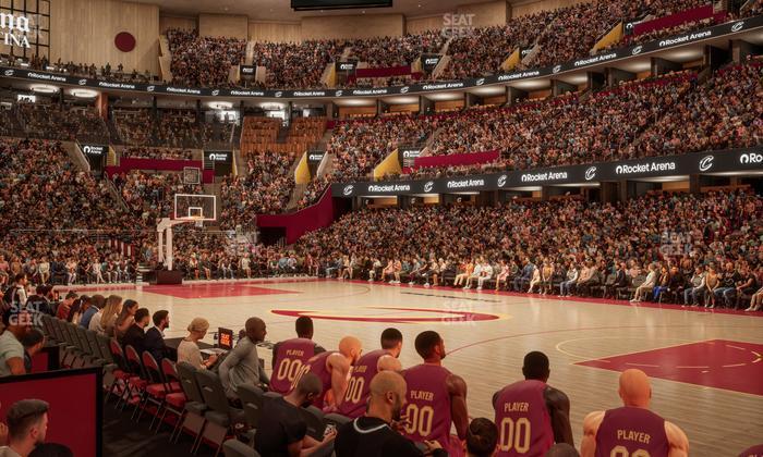 Rocket Arena - Section Floor 6 Seat View