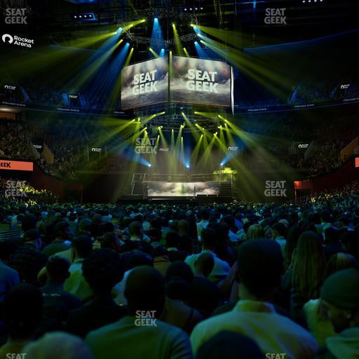 Rocket Arena - Section Floor 6 Seat View