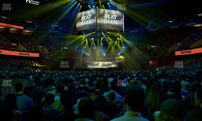 Rocket Arena - Section Floor 6 Seat View