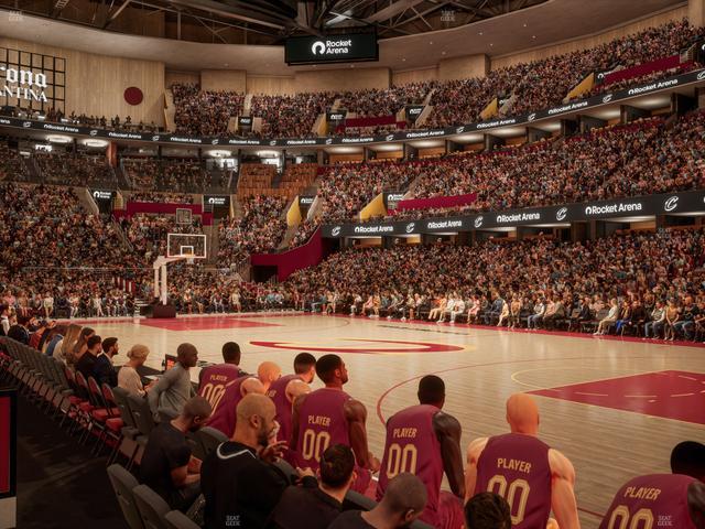 Rocket Arena - Section Floor 6 Seat View