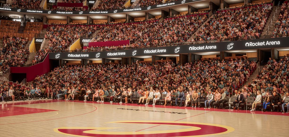 Rocket Arena - Section Floor 7 Seat View