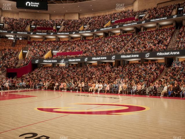 Rocket Arena - Section Floor 7 Seat View Rocket Arena - Section Floor 7 Seat View