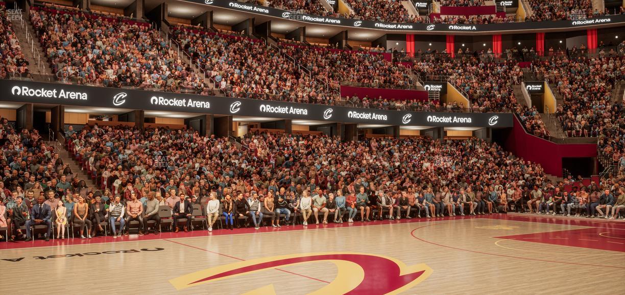 Rocket Arena - Section Floor 8 Seat View