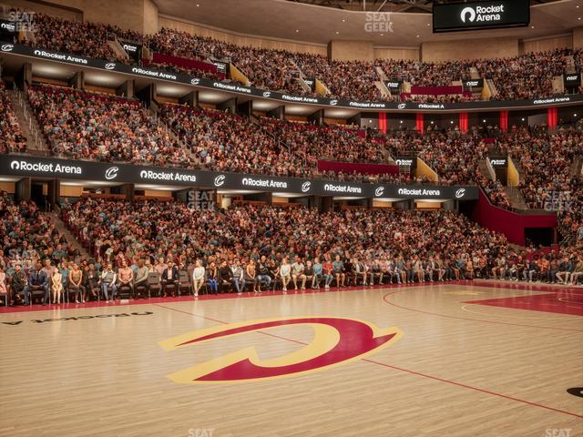 Rocket Arena - Section Floor 8 Seat View Rocket Arena - Section Floor 8 Seat View