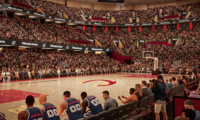 Rocket Arena - Section Floor 9 Seat View