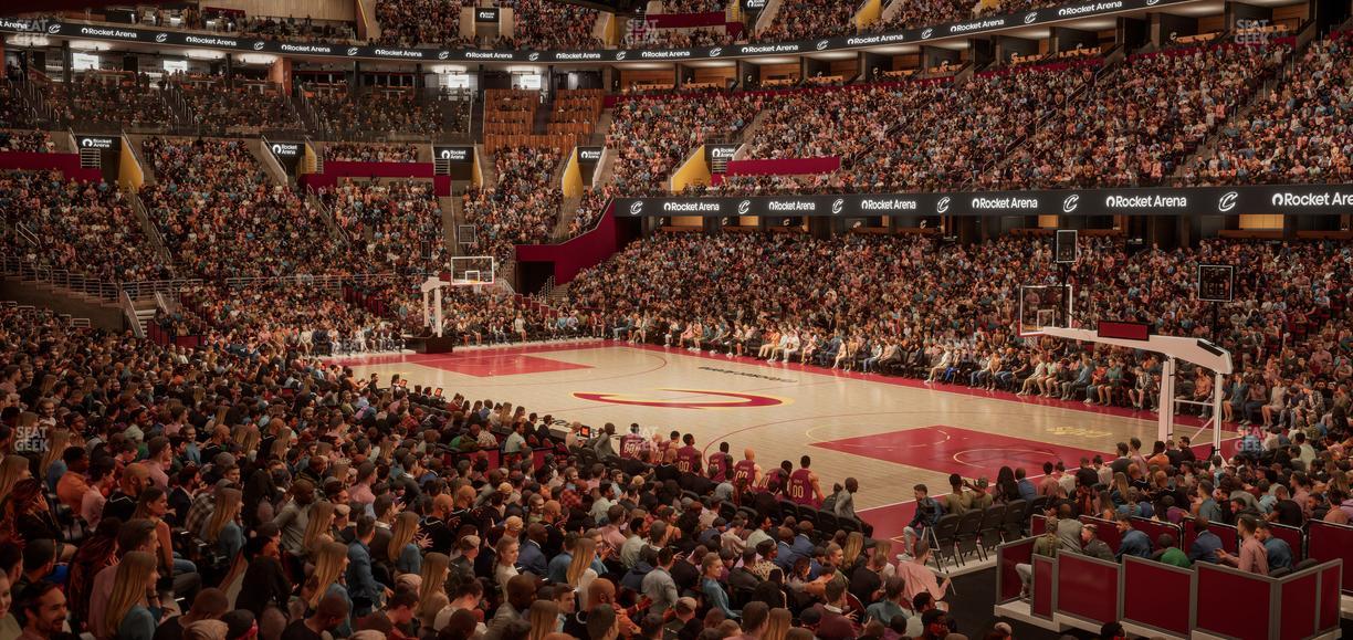 Rocket Arena - Section Founders Suite 1 Seat View